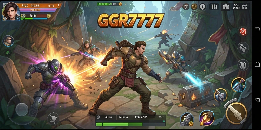 Gameplay GGR7777 yang penuh aksi dan tantangan.