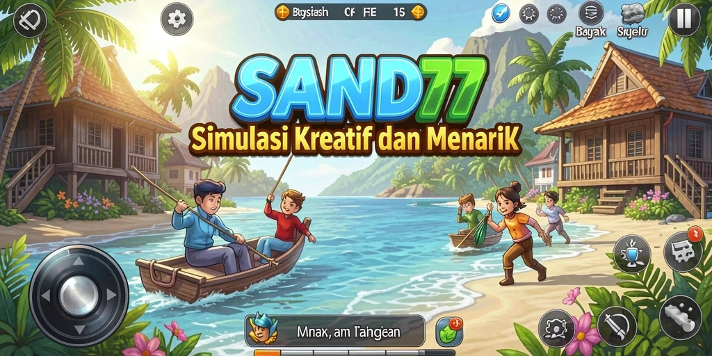 Gameplay SAND77 yang menarik dan penuh dengan kreativitas.